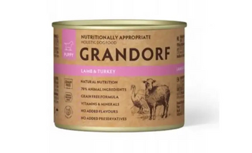 Grandorf Puppy Lamb&Turkey Консерва м'ясо ягня з індичкою для цуценят GDW99201 фото