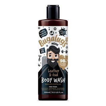 Bugalugs Men`s Body wash Leather & Oud Гель для душу Бугалугс зі шкірою та удом 500мл BMENLTUD фото