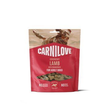 Ласощі Carnilove Crunchy Snack Lamb with Cranberries для собак хрусткі ягня і журавлина 200 г 100795 фото