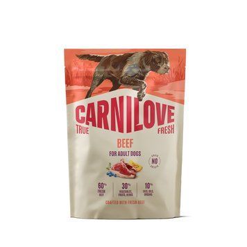 Корм сухий Carnilove True Fresh Beef для cобак яловичина 1,5 кг 173724 фото