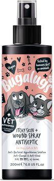 Bugalugs Antiseptic Itchy Skin & Wound Spray Бугалугс Антисептичний спрей для полегшення свербежу шкіри для собак і котів 200мл BDLWNS200 фото