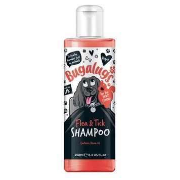 Bugalugs Flea and Tick Dog Shampoo with Neem Oil Бугалугс Шампунь від бліх і кліщів для собак з олією нім 250мл BSHFTKK250 фото