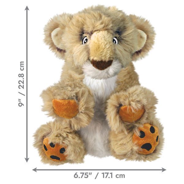 М&rsquo;яка іграшка для собак KONG Comfort Kiddos Lion L KONGRLC14E фото