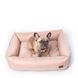 Лежак для собак NoblePet Albert Mauve Light (70x50x22см) AL2145 фото 2