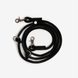 Повідець-перестібка для собак Furlou Hands Free Braided Leash Black чорний 80000174BLCK фото 2