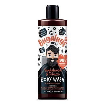 Bugalugs Men`s Body wash Sandalwood & Tobacco Гель для душу Бугалугс з сандалом і тютюном 500мл BMENSDTB фото