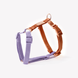 Анатомічна шлея Furlou Strap Harness Lavender and Terracotta Y-подібна лавандово-теракотова розмір XS 80000170LVTRXS фото 1