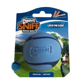 Ароматизований м&rsquo;яч для собак Chuckit! Sniff Fetch Ball Bacon M CHUC33207 фото