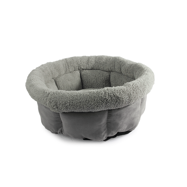 Лежак ALL FOR PAWS Lamb Cuddle Bed Grey S сіра (d-45см, h-22см) 5360 фото Лежак ALL FOR PAWS Lamb Cuddle Bed Grey S сіра (d-45см, h-22см) 5360 фото