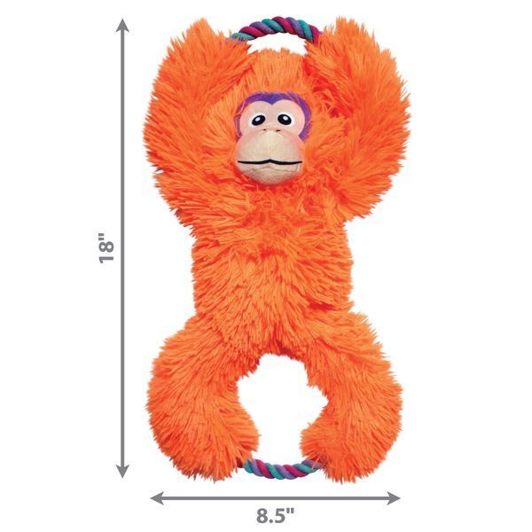 Іграшка для собак KONG Tuggz Monkey XL KONGRTGX2E фото
