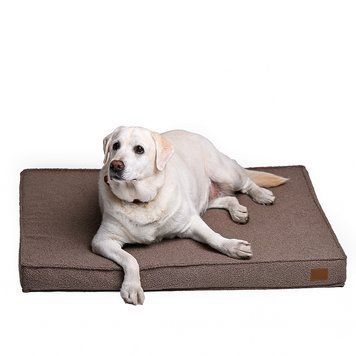 Лежак-матрац для собак NoblePet Nolan Teddy Mocco (100x80x8см) N2155/100 фото