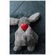 М&rsquo;яка іграшка для собак Cozy Dog Bunny Grey &mdash; сірий зайчик COZY001E фото 6