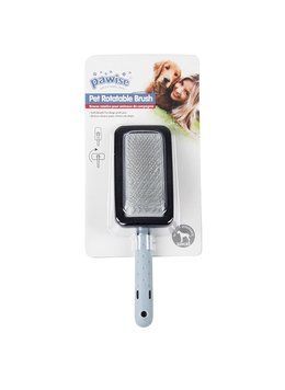 Pawise Pet Rotatable Brush Пуходерка (слікер), що обертається для собак і котів 11486 фото