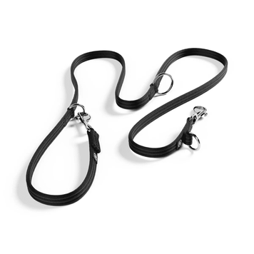 Повідець-перестібка BullyBillows Double Ended Training Lead Black 2м чорний bbdetlb фото