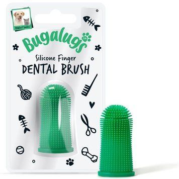 Bugalugs Silicone Finger Toothbrush Бугалугс Силіконова зубна щітка-напальчник BFNGBHSNG фото