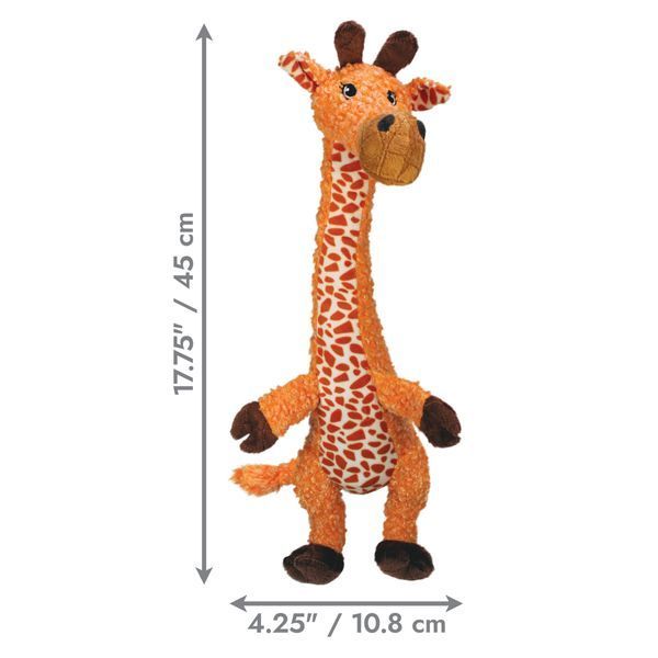 М&rsquo;яка іграшка для собак KONG Shakers Luvs Giraffe L KONGSLV13E фото