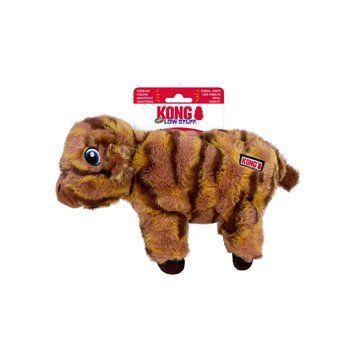 М&rsquo;яка іграшка для собак KONG Low Stuff Stripes Cow M KONGLWT22E фото