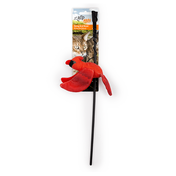 Іграшка-вудка для котів ALL FOR PAWS Natural Instincts Flying Bird Wand 2063 фото