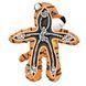 М&rsquo;яка іграшка для собак KONG Wild Knots Tiger M/L KONGNKR15E фото 3