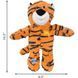 М&rsquo;яка іграшка для собак KONG Wild Knots Tiger M/L KONGNKR15E фото 2