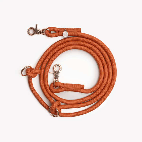 Повідець-перестібка для собак Furlou Hands Free Braided Leash Terracotta теракотовий 80000174TRCT фото