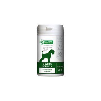 Nature's Protection D-worm formula Харчова добавка для дорослих собак для профілактики глистів, 25 г CAN63303 фото