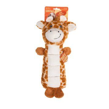 М&rsquo;яка іграшка для собак Growl Belly Busters Ginny the Giraffe - жираф Джінні GROWL52019 фото