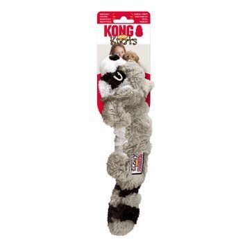 Іграшка для собак KONG Scrunch Knots Raccoon S/M KONGNKS32E фото