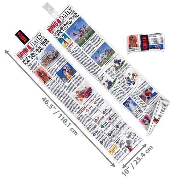 М&rsquo;яка іграшка для собак KONG Daily Newspaper XL JU04608 фото