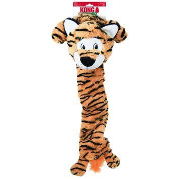 М&rsquo;яка іграшка для собак KONG Jumbo Stretchezz Tiger XL 41586 фото