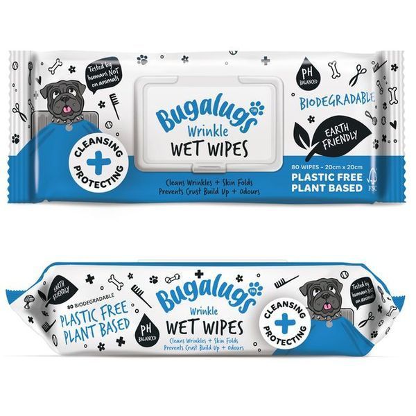 Bugalugs Wrinkle Wet Wipes Серветки Бугалугс для складочок на шкірі 80шт BCWRKWP80 фото Bugalugs Wrinkle Wet Wipes Серветки Бугалугс для складочок на шкірі 80шт BCWRKWP80 фото