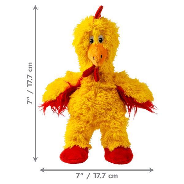 М&rsquo;яка іграшка для собак KONG Knots Chicken S KONGNKC3E фото