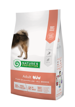 Nature's Protection Adult All Breeds Сухий корм для дорослих собак усіх порід з м'ясом птиці, 4 кг NPS45739 фото