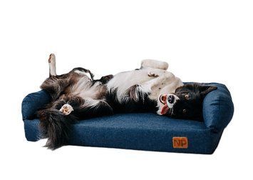 Диван для собак NoblePet London Blue (80x60x22см) L2123 фото