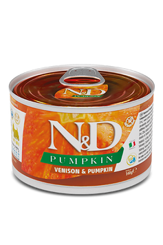 Farmina N&D Pumpkin з олениною і гарбузом Беззерновий вологий корм Фарміна для собак дрібних порід 140г 190857 фото